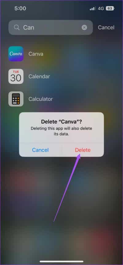 delete-hidden-app-iphone-app-library-711x1536-1 لماذا يصبح جهاز iPhone أو iPad ساخنًا جدًا وكيفية منع ذلك