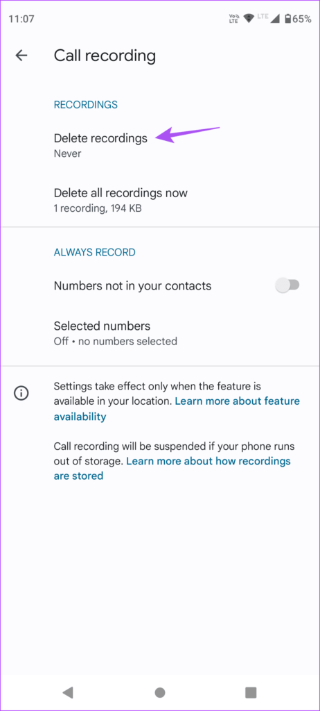 كيفية تسجيل وحذف تسجيلات المكالمات على Android - %categories