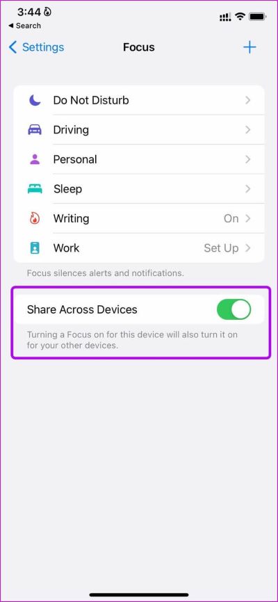 disable-share-across-devices-mail-notifications-not-working-on-mac_935adec67b324b146ff212ec4c69054f-1 أفضل 7 طرق لإصلاح عدم عمل إشعارات Mail على نظام Mac
