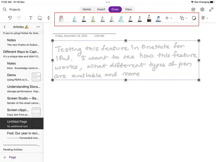 5 طرق لالتقاط المعلومات في OneNote - %categories