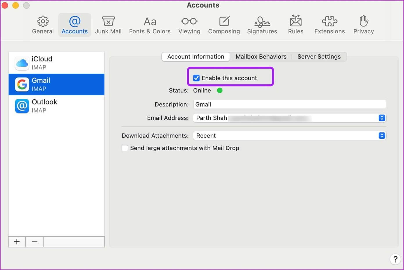 enable-account-mail-notifications-not-working-on-mac_4d470f76dc99e18ad75087b1b8410ea9 أفضل 7 طرق لإصلاح عدم عمل إشعارات Mail على نظام Mac