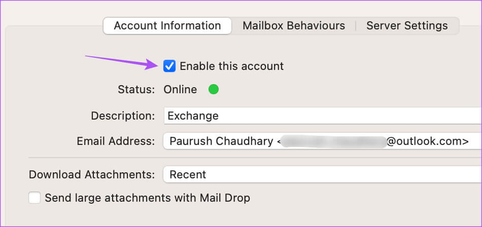 أفضل 8 إصلاحات لعدم مزامنة Apple Mail مع Outlook على Mac - %categories