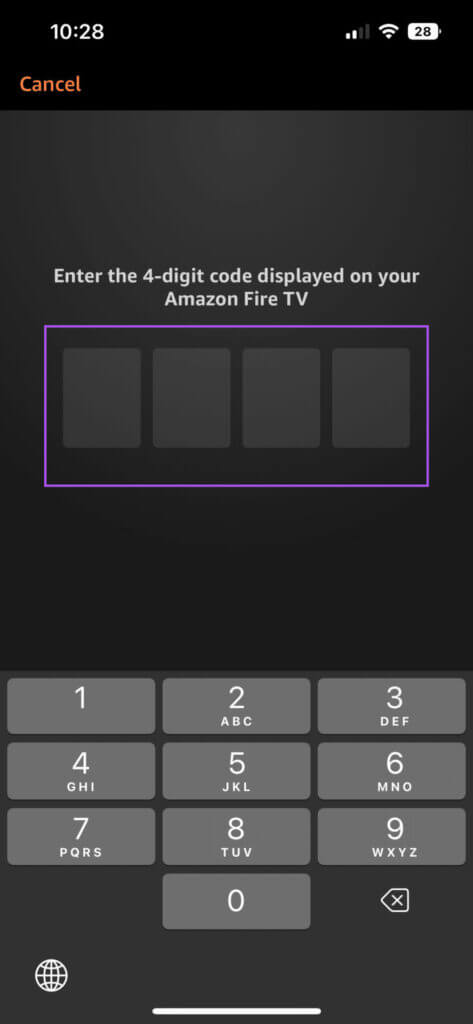 enter-pin-to-add-fire-tv-remote-app-iphone-473x1024-1 أفضل 9 إصلاحات لعدم استجابة Alexa للأوامر الصوتية على Amazon Fire TV Stick 4K
