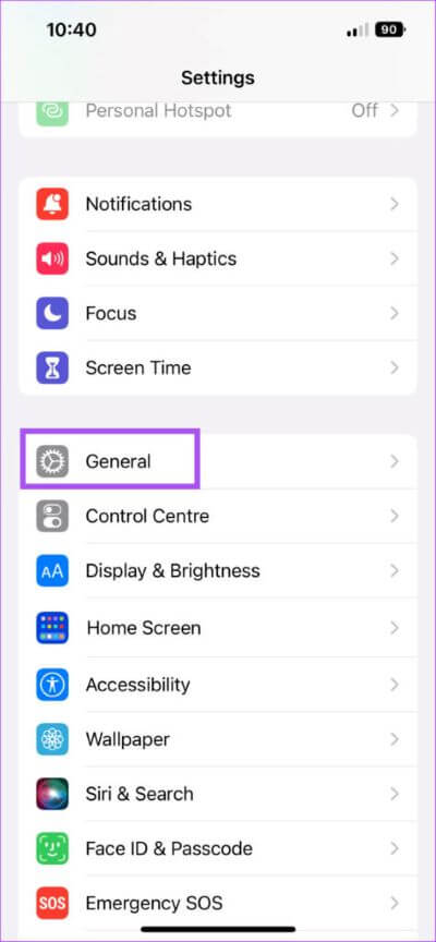 general-settings-iphone-6-474x1024-1 أفضل 7 إصلاحات لعدم إرسال iMessage رسالة إلى جهة اتصال واحدة على iPhone