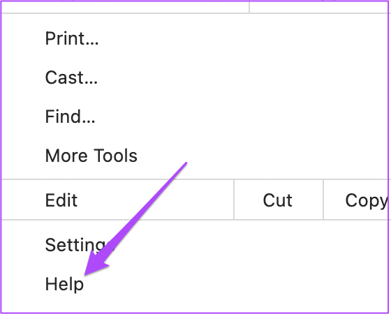 help-chrome-settings-mac-1 أفضل 7 إصلاحات لعدم إمكانية إرسال صور GIF في WhatsApp على الويب