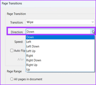 how-to-add-page-transitions-to-all-pages-of-a-pdf-using-adobe-acrobat-10 كيفية إضافة انتقالات الصفحة إلى ملف PDF باستخدام Adobe Acrobat
