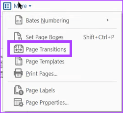 how-to-add-page-transitions-to-all-pages-of-a-pdf-using-adobe-acrobat-7 كيفية إضافة انتقالات الصفحة إلى ملف PDF باستخدام Adobe Acrobat