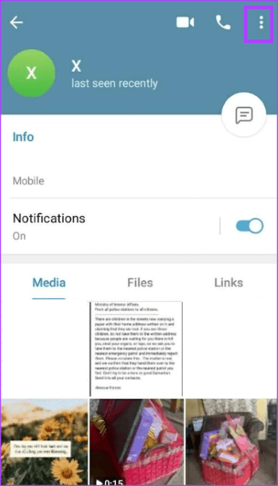 So löschen Sie Nachrichten im Telegram automatisch – %categories