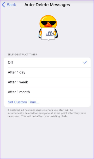 how-to-auto-delete-messages-on-telegram-5-1 كيفية الحذف التلقائي للرسائل على Telegram