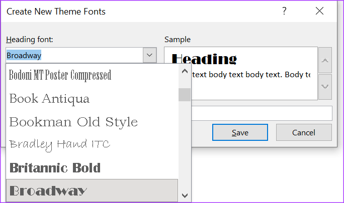 كيفية إنشاء مجموعة ألوان مخصصة وسمات في Microsoft Word - %categories