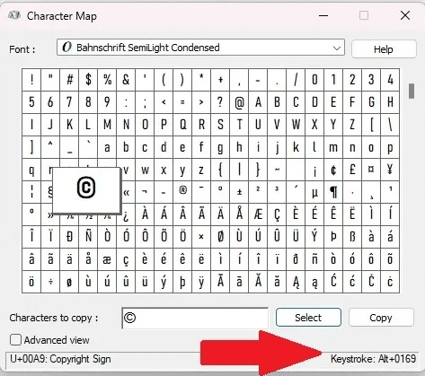 how-to-insert-the-copyright-symbol-character-window-shortcut.jpg كيفية إدراج رمز حقوق النشر في أي مكان عبر الإنترنت