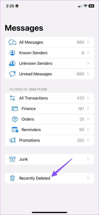 how-to-recover-deleted-text-messages-on-iPhone-9 أفضل 5 طرق لاسترداد الرسائل النصية المحذوفة على iPhone