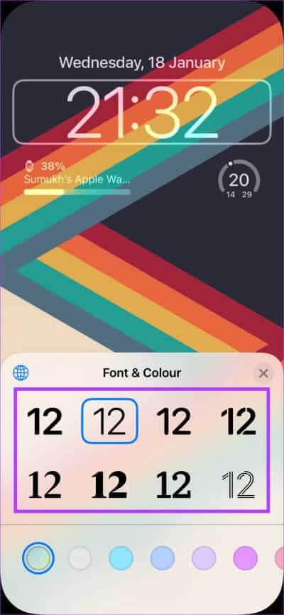 iPhone-AOD-customize-11-1 كيفية تخصيص Always On Display على سلسلة هواتف iPhone 14 Pro: إليك 6 نصائح رائعة