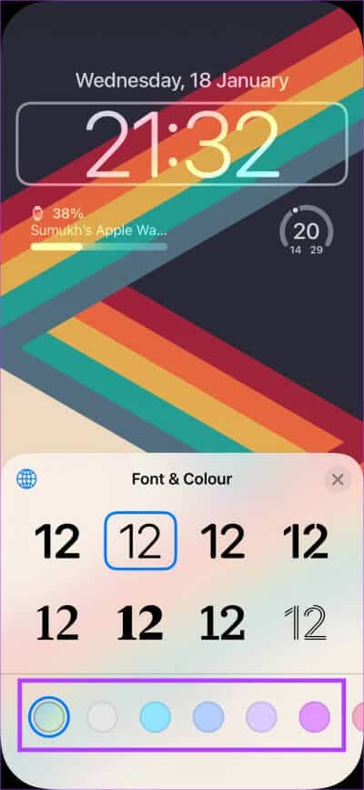 iPhone-AOD-customize-11-2 كيفية تخصيص Always On Display على سلسلة هواتف iPhone 14 Pro: إليك 6 نصائح رائعة