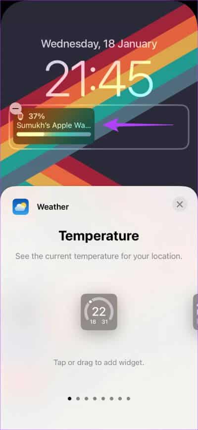 iPhone-AOD-customize-17 كيفية تخصيص Always On Display على سلسلة هواتف iPhone 14 Pro: إليك 6 نصائح رائعة