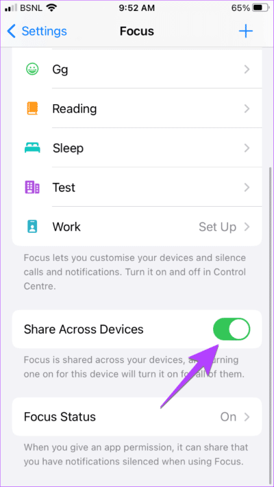 iPhone-Focus-Do-Not-Disturb-Share-Devices-576x1024-1 12 طريقة لإيقاف تشغيل "عدم الإزعاج" على iPhone
