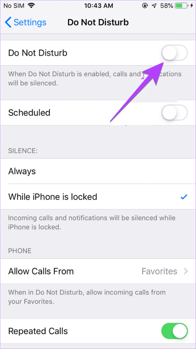 12 طريقة لإيقاف تشغيل "عدم الإزعاج" على iPhone - %categories