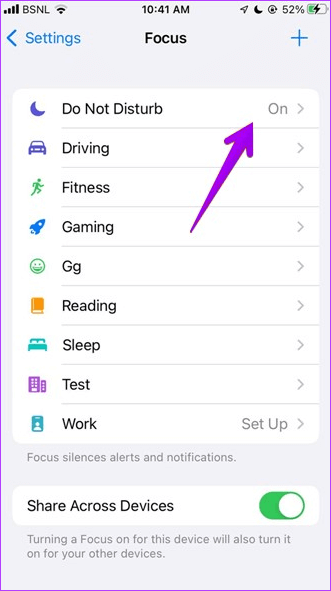 iPhone-iOS-15-DO-Not-Disturb 12 طريقة لإيقاف تشغيل "عدم الإزعاج" على iPhone
