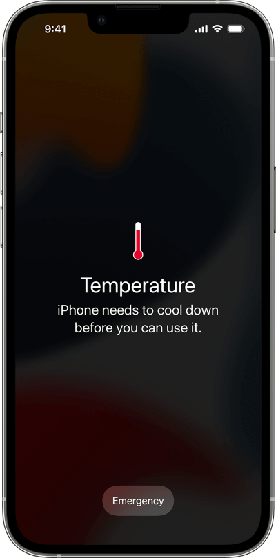 iPhone-temperature-alert لماذا يصبح جهاز iPhone أو iPad ساخنًا جدًا وكيفية منع ذلك
