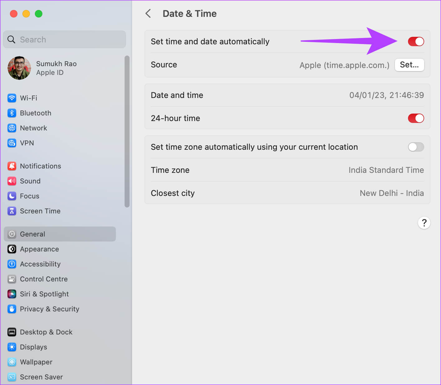 icloud-nw-mac-16 أفضل 10 طرق لإصلاح خطأ الاتصال بـ iCloud على Mac