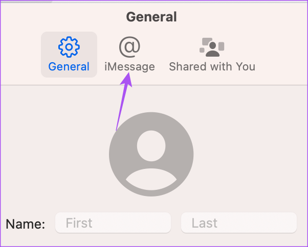imessage-settings-mac أفضل 6 إصلاحات لعدم عمل ردود الفعل على الرسائل لـ iMessages على Mac