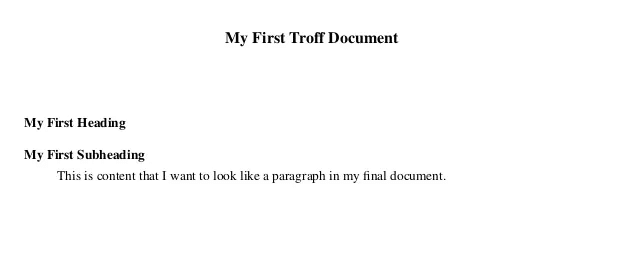 كيفية استخدام Troff لتنسيق مستندات PDF في Linux - %categories