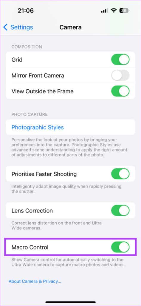 如何防止 iPhone 相機自動切換到微距模式 - %categories