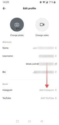 كيفية ربط حساب TikTok بـ Instagram - %categories