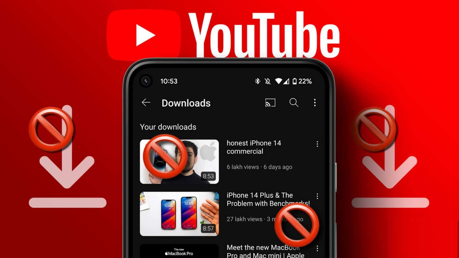 أفضل 9 إصلاحات لعدم تنزيل مقاطع الفيديو في وضع عدم الاتصال على تطبيق YouTube Premium - %categories