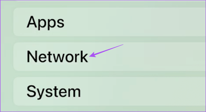 network-settings-apple-tv-4k-1 أفضل 6 إصلاحات لظهور الشاشة السوداء مع الصوت في Amazon Prime Video على Apple TV 4K