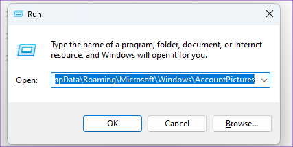 open-account-images-windows-11 أفضل 8 إصلاحات لعدم ظهور صورة الملف الشخصي في Outlook على Windows 11