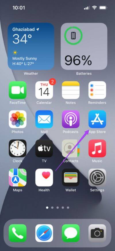 open-app-store-on-iphone-473x1024-1 أفضل 5 إصلاحات لعدم عمل الوضع الداكن في Telegram على iPhone