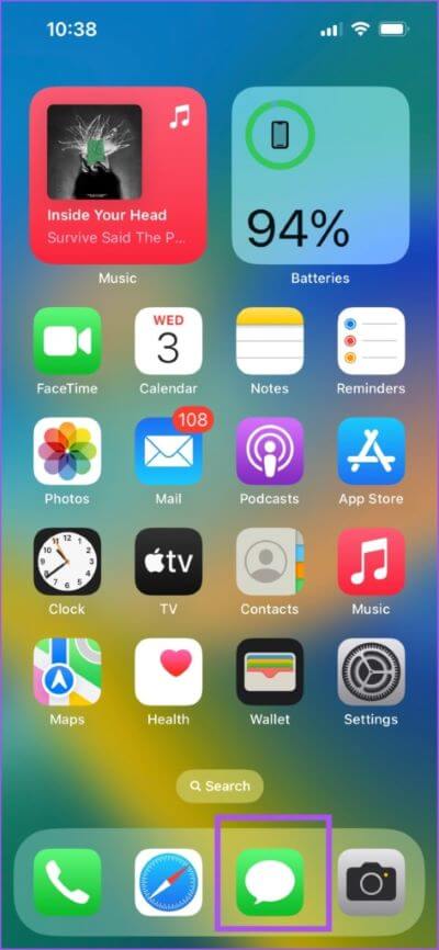 open-messages-iphone-473x1024-1 أفضل 7 إصلاحات لعدم إرسال iMessage رسالة إلى جهة اتصال واحدة على iPhone