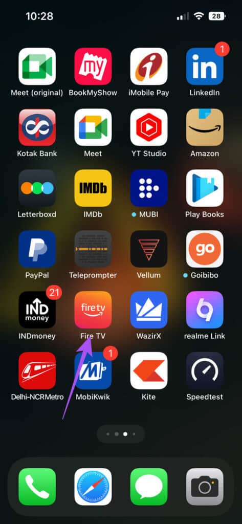 open-my-fire-tv-remote-app-on-iphone-473x1024-1 أفضل 9 إصلاحات لعدم استجابة Alexa للأوامر الصوتية على Amazon Fire TV Stick 4K