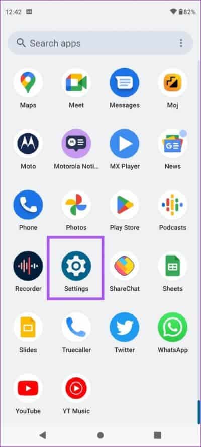 open-settings-android-462x1024-5 أفضل 7 إصلاحات لعدم رنين مكالمات Facebook Messenger على Android