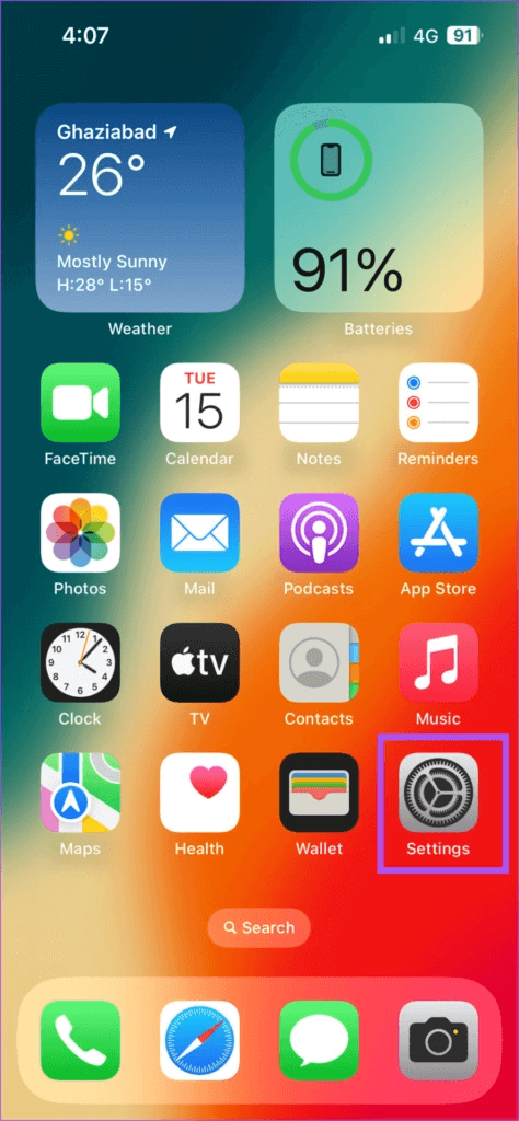 open-settings-on-iphone-6-474x1024-1 أفضل 6 إصلاحات لعدم إمكانية تسجيل الدخول إلى Apple TV على Amazon Fire TV Stick 4K