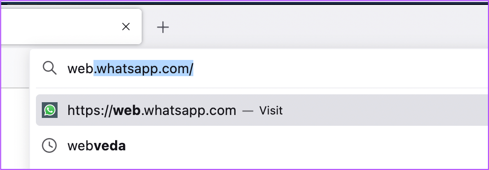 open-whatsapp-web-firefox-mac أفضل 7 إصلاحات لعدم إمكانية إرسال صور GIF في WhatsApp على الويب