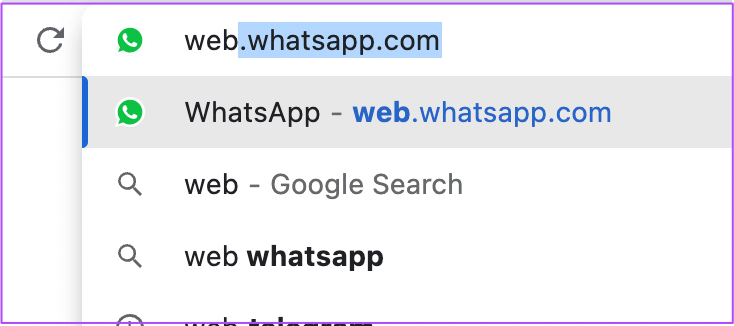 open-whatsapp-web-on-chrome-mac أفضل 7 إصلاحات لعدم إمكانية إرسال صور GIF في WhatsApp على الويب