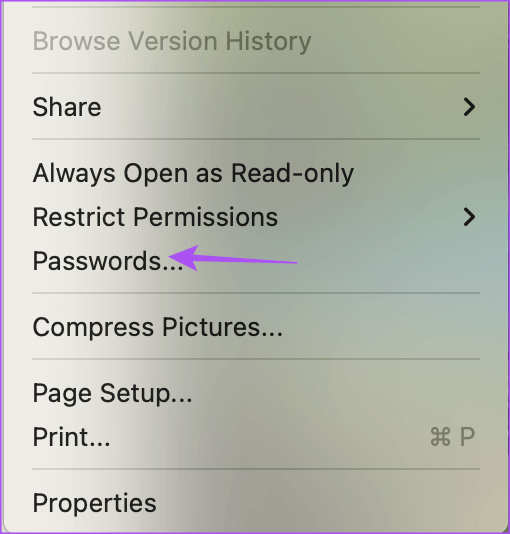 passwords-file-powerpoint-mac كيفية إضافة كلمة مرور إلى عرض تقديمي من Microsoft PowerPoint على Windows و Mac