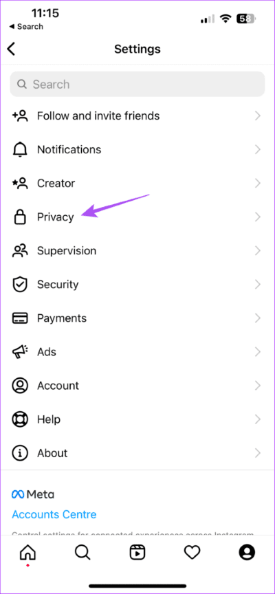 privacy-settings-instagram-iphone-474x1024-1 أفضل 9 إصلاحات لعدم عمل إشعارات قصة Instagram على iPhone