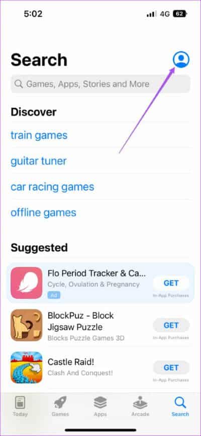 profile-icon-app-store-iphone-1-2-474x1024-1 أفضل 5 إصلاحات لعدم عمل الوضع الداكن في Telegram على iPhone