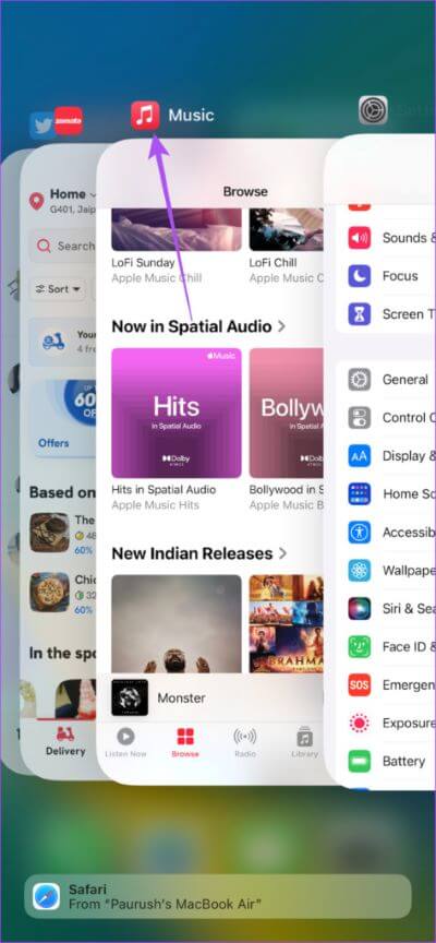 remove-apple-music-from-background-iphone-474x1024-1 أفضل 6 إصلاحات لعدم مزامنة قوائم تشغيل Apple Music بين Mac و iPhone