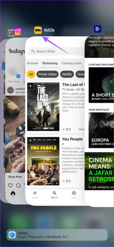 remove-imdb-from-background-iphone-1-474x1024-1 أفضل 7 إصلاحات لعدم عمل تطبيق IMDb على iPhone