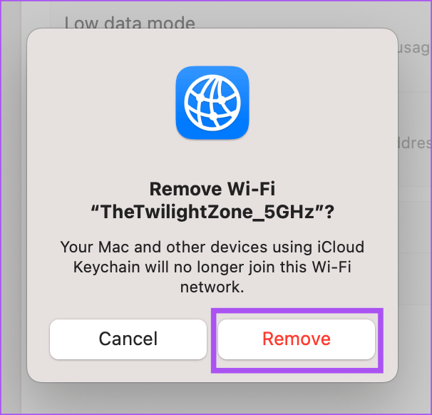 remove-wifi-from-mac- أفضل 3 طرق لنسيان شبكة Wi-Fi على جهاز Mac