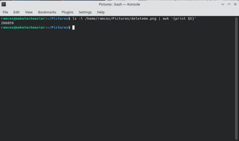 secure-delete-files-linux-05-find-file-byte-size-800x472.png 8 طرق لكيفية حذف الملفات بأمان في Linux