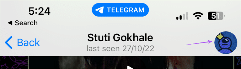 select-contact-profile-picture-telegram-iphone-768x221-1 كيفية تعيين صورة ملف تعريف مخصصة لجهات الاتصال على Telegram على سطح المكتب والجوال