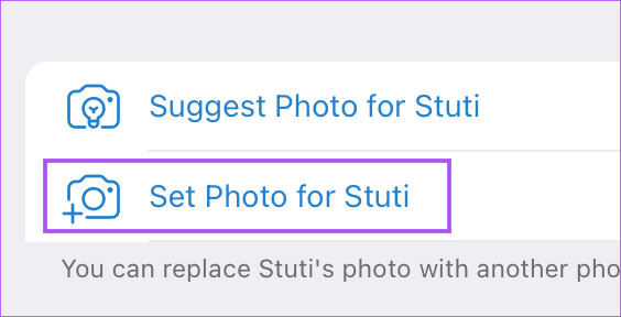 set-photo-for-contact-telegram-mac كيفية تعيين صورة ملف تعريف مخصصة لجهات الاتصال على Telegram على سطح المكتب والجوال