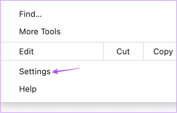 settings-chrome أفضل 8 إصلاحات للشاشة السوداء مع الصوت في Amazon Prime Video على Mac