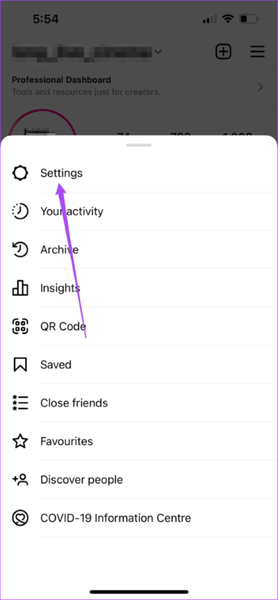settings-instagram-app-iphone-474x1024-1 أفضل 9 إصلاحات لعدم عمل إشعارات قصة Instagram على iPhone