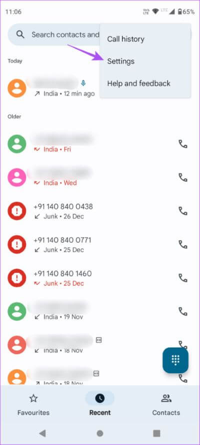 settings-phone-app-android-1-462x1024-1 كيفية تسجيل وحذف تسجيلات المكالمات على Android